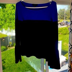 Ann Taylor color block Sweater M